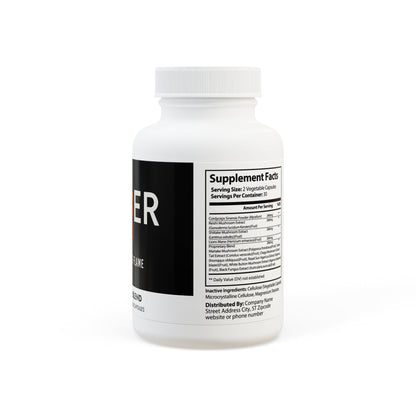 EMBER MIND | Mushroom Blend Supplement (60 Capsules)