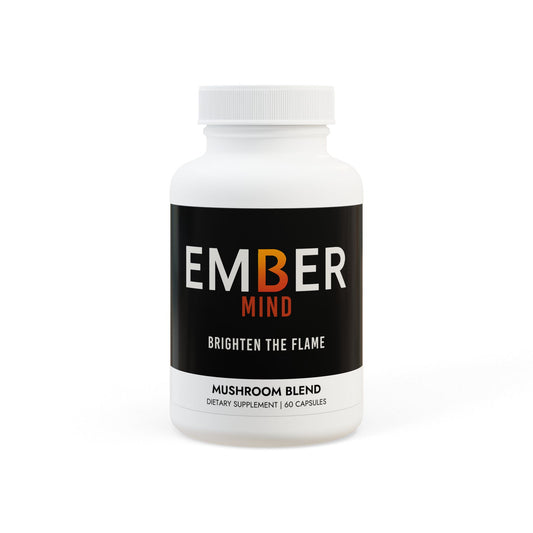 EMBER MIND | Mushroom Blend Supplement (60 Capsules)